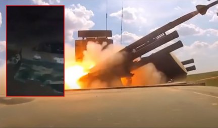 OSTALI SAMO DUGMIĆI! Ruski PANCIR-S oborio francuski borbeni avion Miraž! (VIDEO)