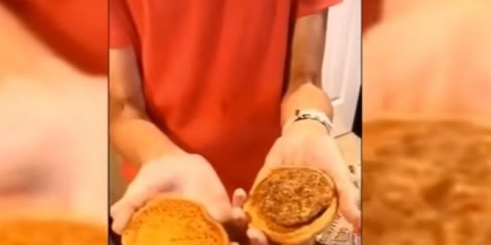 (VIDEO) Čuvala hamburger i pomfrit 24 GODINE, POGLEDAJTE ŠTA JE ZATEKLA U KESI! Zaprepastićete se...