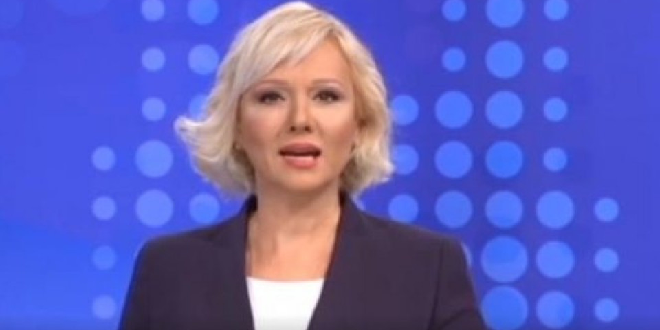 Voditeljka Ivona čitala je vesti, kada se na ekranu pojavilo ovo: Scena iz Dnevnika o kojoj bruji Srbija
