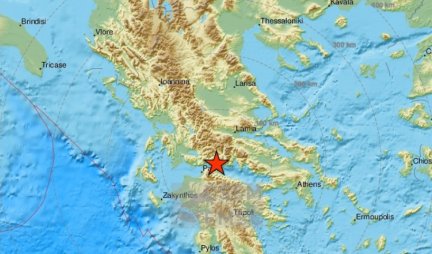 ZEMLJOTRES U GRČKOJ! Potres  jačine 4,3 pogodio jugozapadni Peloponez