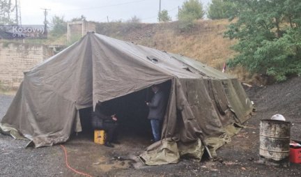Srbi postavili još jedan šator na Jarinju!