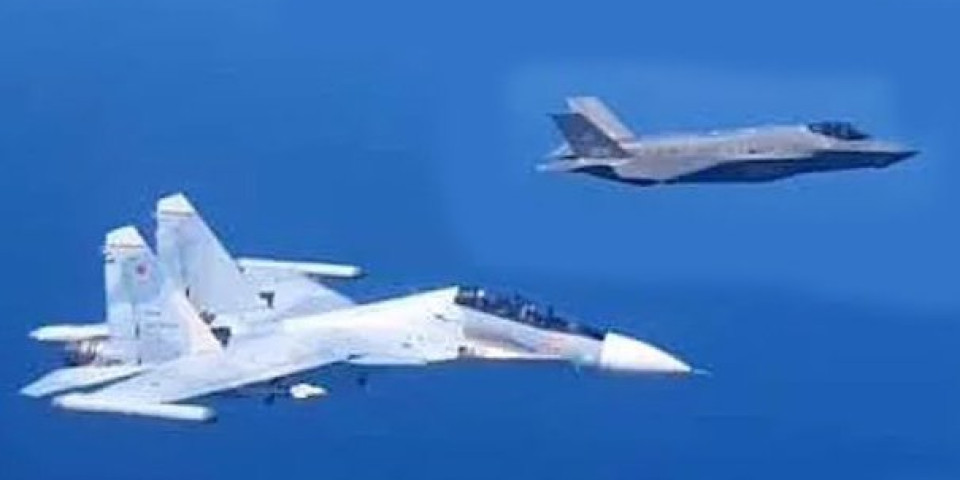 (VIDEO) To bi bio okršaj! Dva američka F-35 protiv dva ruska Su-35! Nebo iznad Sirije proključalo, ali...