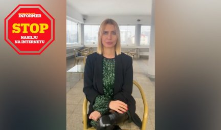 PRETILI SU SILOVANJEM, MORALA SAM DA REAGUJEM! Biljana Obradović u INFORMEROVOJ AKCIJI pričala o sajber nasilju!