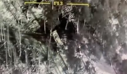 UKRAJINCI OBJAVILI SNIMAK IZ BAJRAKTARA! Vidi se kako dron uništava ruski "Uragan", a jedna vojska vređa drugu nazivajući ih... (Video)