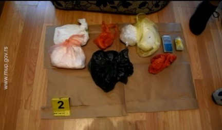 Na ulici prodavao "eksere": Policija mu u stanu pronašla gomilu droge