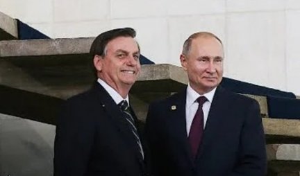 BRAZIL STAO UZ RUSIJU, PRETNJE SAD IH NISU UPLAŠILE! Putin i Bolsonaro potvrdili da će ojačati partnerstvo dve zemlje! VAŠINGTON ĆE POLUDETI...