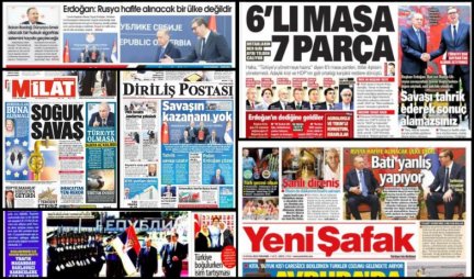 Susret Vučića i Erdogana vodeća tema u svim turskim medijima!