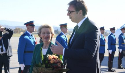 Vučić zahvalio Ursuli fon der Lajen i EU na podršci i pomoći