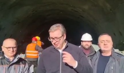 NAPORNIM RADOM I POSVEĆENOŠĆU USPEĆEMO DA SPASEMO SRBIJU! Vučić obišao radove na izgradnji Fruškogorskog koridora