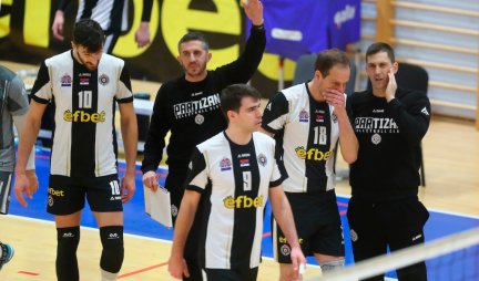 Odbojkaši Partizana poveli u finalu plej-ofa protiv Vojvodine sa 2:0