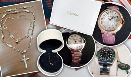 POKUŠALI DA PROKRIJUMČARE ROBU VREDNU OKO 70.000 EVRA! ''Cartier'' i ''Rolex'' u originalnim pakovanjima sa računima