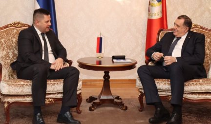 SVI BOKSERI POD JEDNOM ZASTAVOM! Dodik i Borovčanin o jačanju boksa dve bratske zemlje!