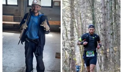 SVAKA ČAST! Rudar Đorđe iz Sokobanje trči maraton da bi pomogao porodicama nastradalih kolega
