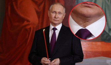 SVET U ČUDU - ŠTA JE SA PUTINOM?! Nova fotografija ruskog lidera obišla planetu! "Pogledajte mu vrat..."