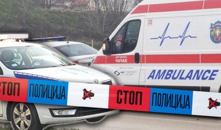"Udarena žena, leži i ne mrda"! Saobraćajna nezgoda na Čukarici (FOTO)