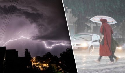 Srbija na udaru olujnih vetrova! Stiže promena vremena: Kiša, košava i pljuskovi sa grmljavinom!
