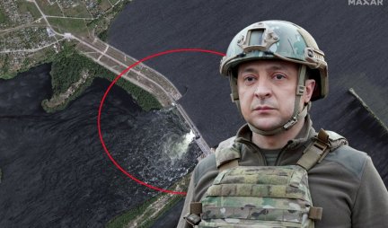 (FOTO/VIDEO) ZELENSKI SRUŠIO BRANU DA GA ZAPAD NE BI UBIO! Kremlj otkrio pozadinu napada na hidroelektranu u Harkovskoj oblasti!