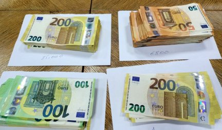 "Pali" sa torbom punom para! Bračni par iz Srbije pokušao da prenese 47.000E!