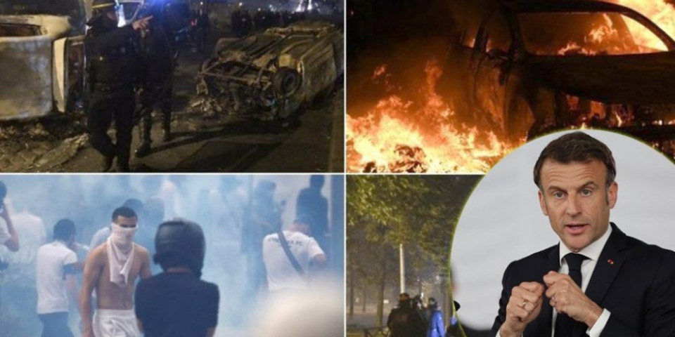 Nasilje guta Francusku! Makron šalje 40.000 policajaca na ulice - Vlast poručuje: Odgovor će biti žestok