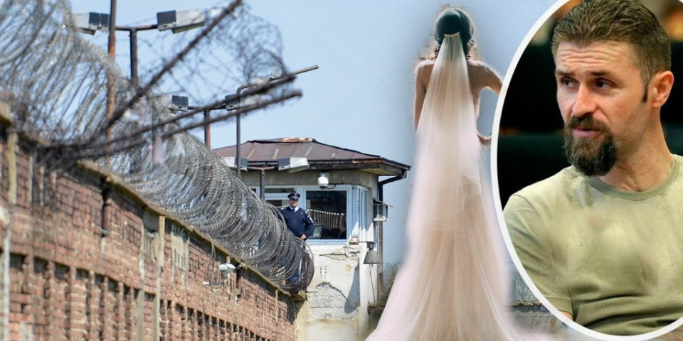 Detalji venčanja glavnog ubice 'zemunskog klana' u zatvoru! Kalinić se oženio u vojnoj uniformi, kum mu Rambo (FOTO)