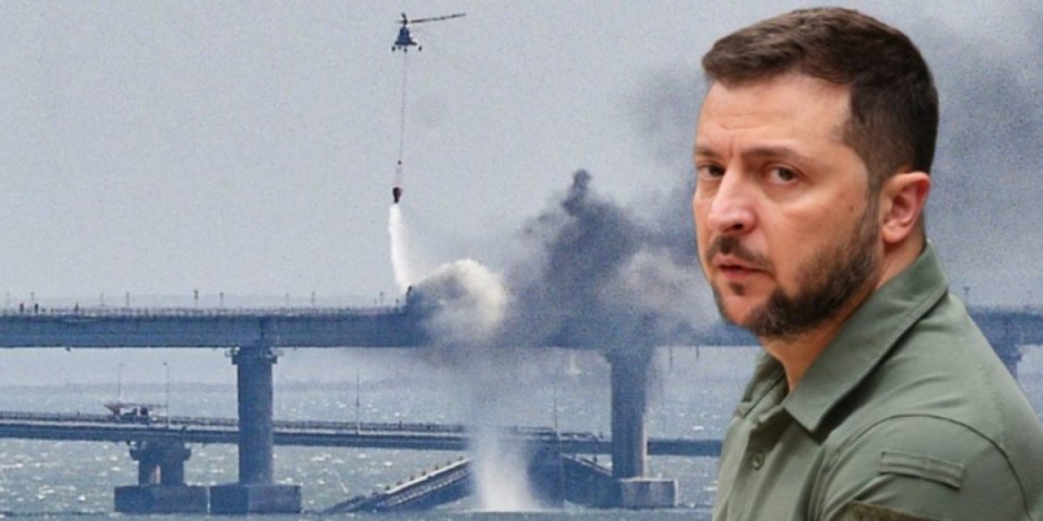 Šok u Ukrajini! Isplivali detalji o napadu na Krimski most, zna se i krivac?!