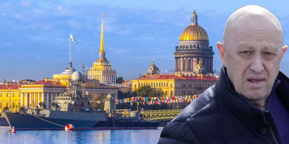 Zasijao krst u Sankt Peterburgu! Ovako se Vagner oprašta od Prigožina! (FOTO)