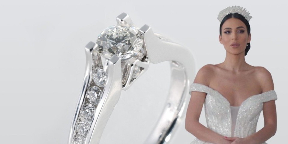 Zver od nakita na prstu! Anastasija Ražnatović pokazala verenički prsten od 20.000 evra!