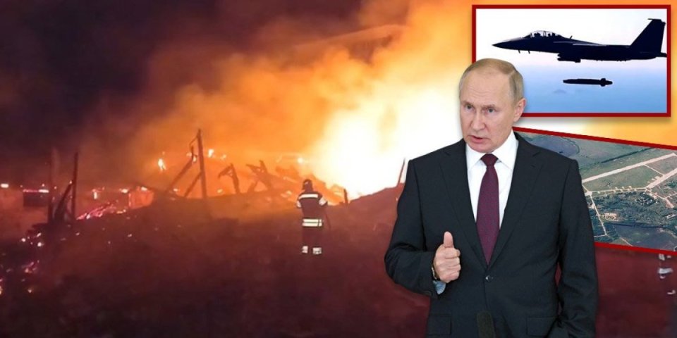 (VIDEO) Stigla Putinova osveta, Rusi nemaju milosti! Sve spaljeno do temelja, na meti bio "Storm šedou"?!