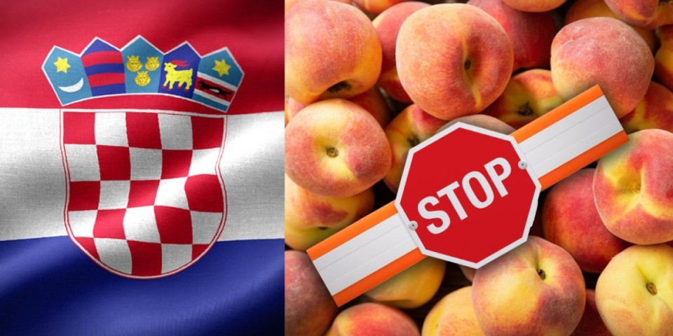 Hrvati sa granice vratili tovar breskvi iz Srbije: Evo zbog čega su preduzeli hitne mere