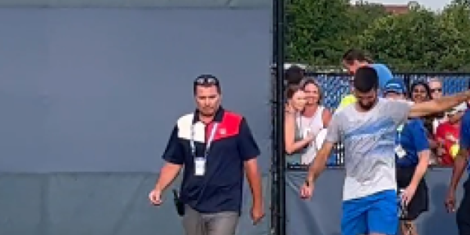 Novak ispoštovao navijače! Ameri pali u trans kada su ga videli, Srbin pokazao kakav je čovek (VIDEO)