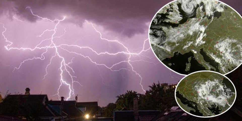 Srbija pod uticajem ciklona, istog koji pravi haos u Grčkoj! Da li nam oluja stiže i kada?!