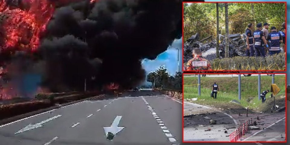(VIDEO) Stravična nesreća! Avion pao na auto-put, ima poginulih!