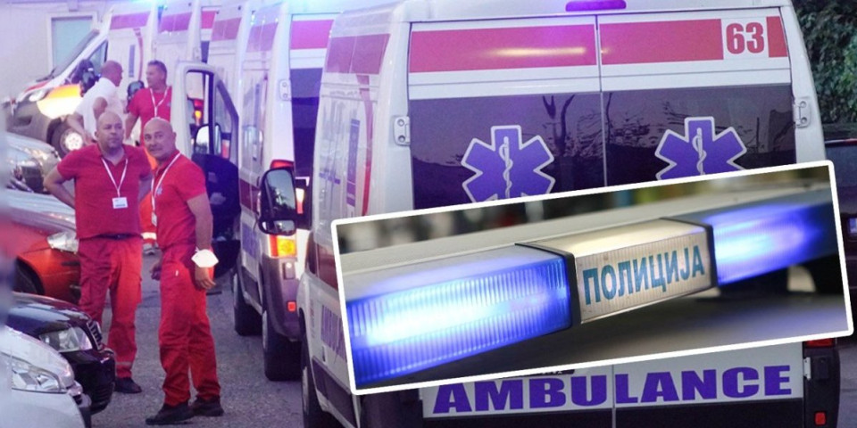 Karambol na Novom Beogradu! Automobil udario u policijski motor, dvotočkaš završio u benzinskoj pumpi