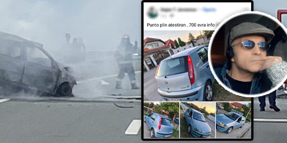 Vozač automobila smrti pre nesreće hteo da proda "fijat"! Cenio ga 700 evra, a evo čime se bavio (FOTO)