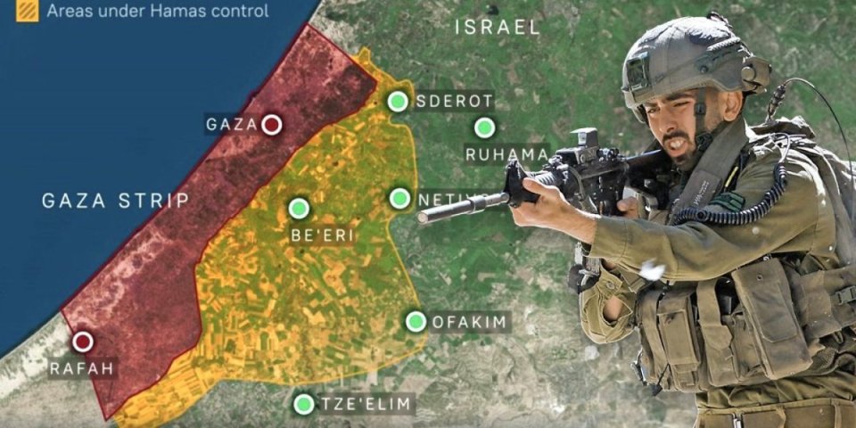 RAT U IZRAELU Hamas zapretio - Napustite grad do 17h! Granatiran izlaz iz Gaze, eskalacija će trajati 10 dana?!  (FOTO/VIDEO)