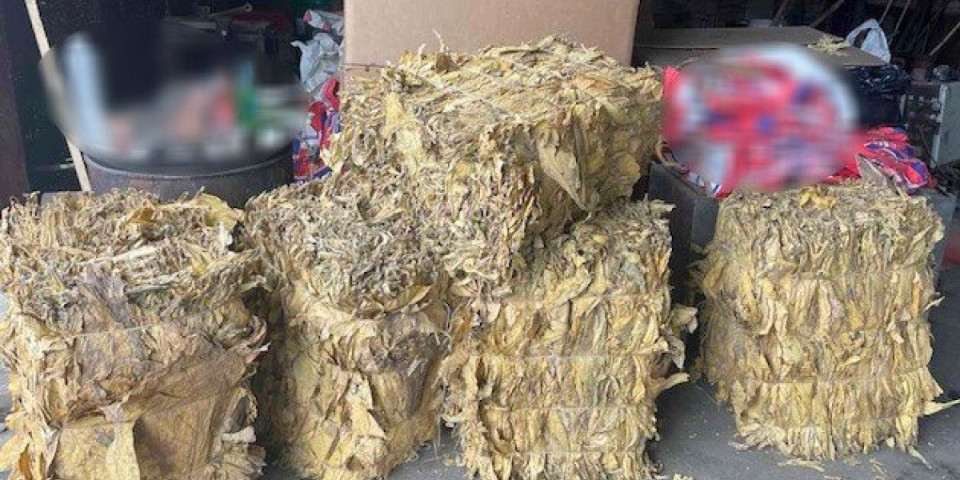 Uhapšen zbog nedozvoljene trgovine! Zrenjanincu policija u stanu pronašla 55,5 kg rezanog duvana