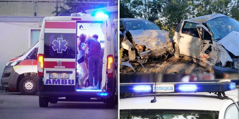Prve fotografije udesa na Ibarskoj! Automobili potpuno smrskani, u sudaru dva "punta" poginula jedna osoba