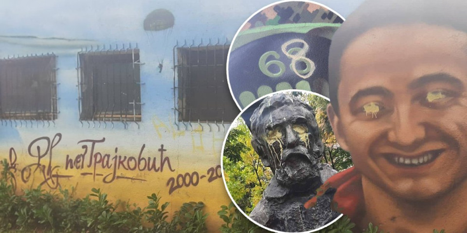 Šta se to sa ljudima desilo? Oskrnavljen mural stradalom padobrancu Ognjenu (20)! Majka zgrožena: Duša me boli (FOTO)