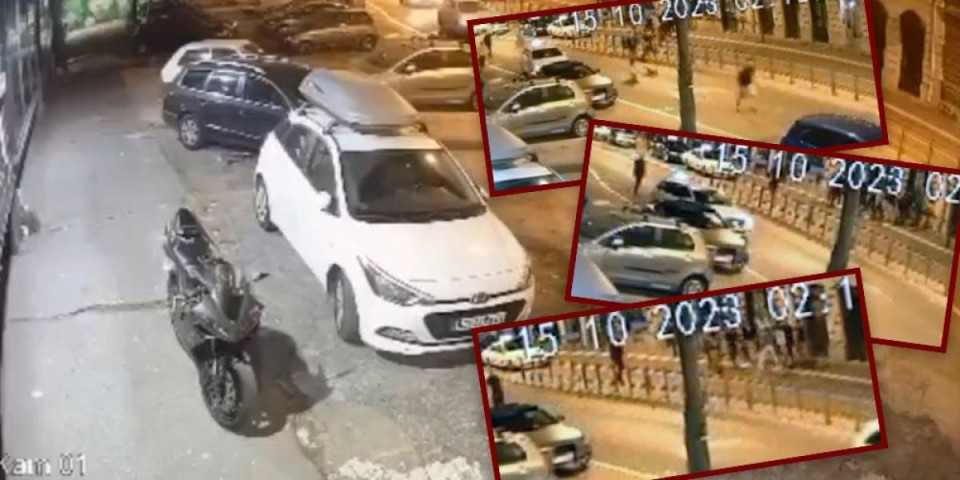 "20 šmekera bije jednog dečka"! Brutalna tuča u centru Beograda, sve zabeležile kamere (VIDEO)