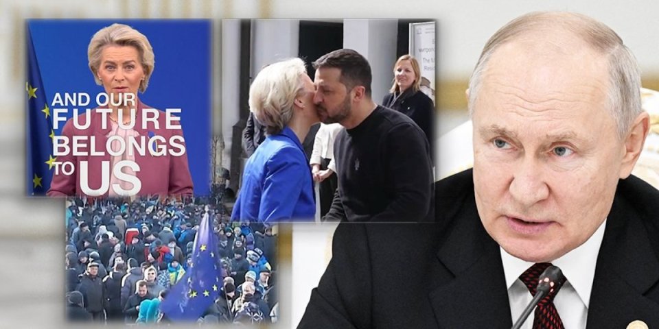 (VIDEO) Rusi zabezeknuti! Zar ovo Evropa da slavi?! Objavljen snimak koji je razbesneo sve od Moskve do Vladivostoka!