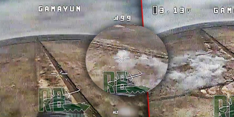 (VIDEO) Rusi kasetnim bombama preoravaju Ukrajinu! Putin više nema milosti, dron snimio užasavajuće scene!
