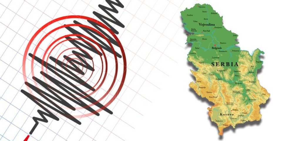 Zemljotres u Srbiji! Tlo se treslo  na jugu zemlje