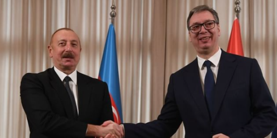 Predsednik Vučić sa Alijevim: Ponosam sam na to što smo za Azerbejdžanom uspeli da izgradimo odlične odnose
