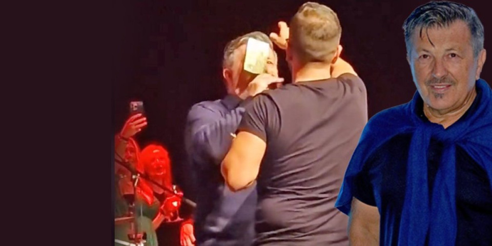 Haos na nastupu Šerifa Konjevića: Muškarac pljunuo na novčanicu i zalepio mu na čelo, on skočio: "Nemoj mi to raditi!" (VIDEO)
