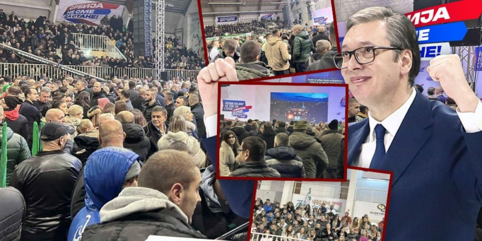 Neću da se sebe stidim! Vučić na predizbornom skupu u Novom Pazaru: Hoću da imate najbolje uslove!