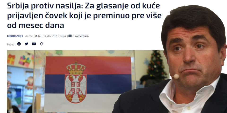 Još jedna masna laž tajkunskih medija: Opštinska izborna komisija u Požegi izašla na teren i sve utvrdila