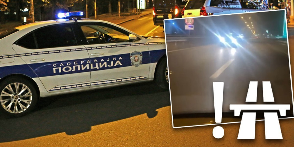 Jeziv snimak na autoputu Miloš Veliki: Automobilom se uključila u kontra smer i nastavila da vozi
