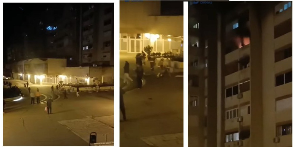 Dete bacilo komšiji petardu na terasu! Popucala su stakla i zidovi, a na balkonu je buknula vatra (VIDEO)
