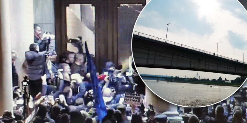 Najavljeni novi neredi, nasilnici od 11 sati blokiraju Brankov most! Oglasio se načelnik Uprave policije!