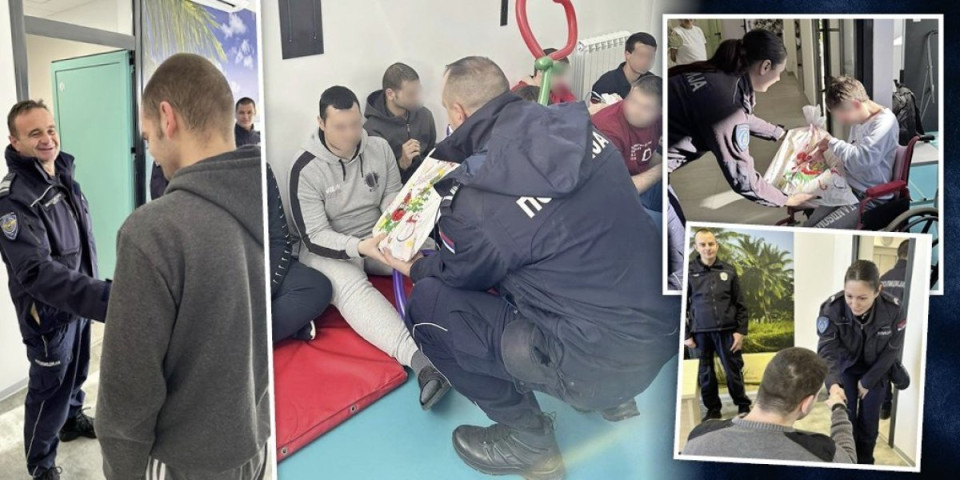 Policajci u Barajevu izmamili osmehe deci u Centru za smeštaj dece i omladine ometene u razvoju